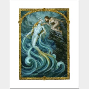 The Water Elemental and his Lover Posters and Art